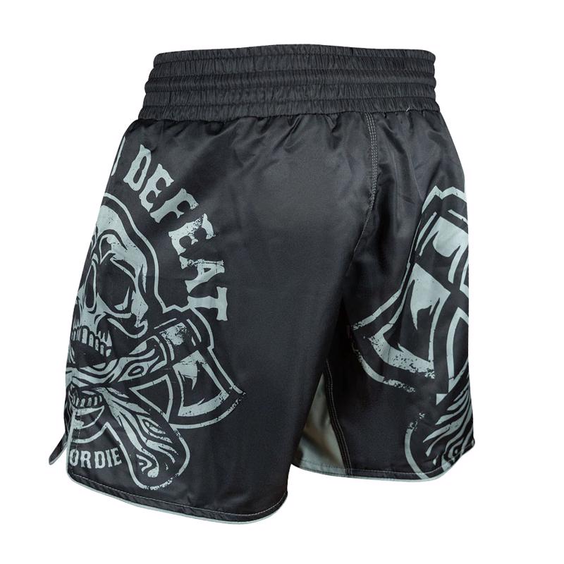 Pride Or Die hard to defeat MMA Shorts - Black